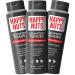 HAPPY NUTS Comfort Powder - Anti Chafing & Deodorant Aluminum-Free Sweat and Odor Control for Jock Itch Groin and Men's Private Parts 6oz (6 Ounce (Pack of 3) Original) 6 Ounce (Pack of 3) Original