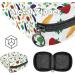 Buy Stylish Menstruation Pad Bag with Zipper - Women's Napkin & Tampon Collection Bags (Vegetable Design: Aubergine Tomatoes Hot Pepper Leaves) - Buy Online on GoSupps.com
