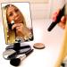 Absolutely Luvly Natural Daylight Lighted Makeup Mirror with Touch Screen Dimming and 10X Magnification Spot Mirror - Buy Online on GoSupps.com