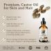 Buy Bella Terra Oils Pure Castor Oil - 1 Gallon for Hair Lashes Brows & Skin | Deeply Moisturizing & Enhances Shine - Pack of 10 - Buy Online on GoSupps.com