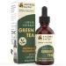 Green Tea Liquid Extract Drops - Immune Support (Antioxidants & Polyphenols) Supplement. Promotes Gentle Energy. Organic Ingredients Non-GMO Alcohol & Gluten Free (Non-Flavored)