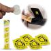 HOVUK trash can freshener fragrance-air freshener odor remover for kitchen waste buckets swing pedal air dent self-adhesive (4 pieces lemon waste bucket (yellow color)) ... 4 pieces lemon container (yellow color)