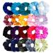 Sinwind 20 pieces of scrunching hair tie including elastic hair tie hair tie girl scrunching for women or girls hair accessories (colorful)