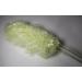 Yellow Crystal Handled Body Mesh Puff Shower Sponge with Soft Brush for Seniors, Grandparents, and Arthritis Sufferers - Includes Adhesive Hook - Buy Online on GoSupps.com