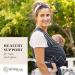 MOBY Mosaic Classic Baby Wrap Carrier - 100% Cotton, Breathable & Stretchy - Buy Online on GoSupps.com