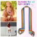 4 Pieces Roller Skate Leash Adjustable Skate Boot Carrier Strap Adjustable Skate Transport Strap Resuable Skate Shoulder Sling Leash for Skates 95 to 100 cm Rainbow Color - Buy Online on GoSupps.com