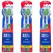 Colgate 360 Surround Manual Toothbrushes with Tongue and Cheek Cleaner  6 Count 6 Count (Pack of 1) 360  Surround Toothbrush