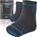 Agile Now ankle bandage 2 Set stabilizes the ankle & protects the joints - ankle bandage for women and men - slip -resistant & breathable footbands - fits in every shoe (L | Blue) L Blue