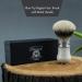 Haryali London Badger Hair Shaving Brush - Elegant Ivory Dachshaar Razor Brush for Your Perfect Shaving Set - Buy Online on GoSupps.com