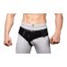 Wonder Care - Black Inguinal Hernia Support Truss for Single Inguinal or Sports Hernia with one Removable Compression Pads & Adjustable Groin Straps Surgery & Injury Recover (Right L-36-39 inches) L(36"40") Single-right