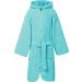Erwin Mller Children's Bathroom Department with zipper binding belt and hood uni frottier - soft suction -strong with bags 100% cotton - MINT size 86/92 bathrobe with zipper 86/92 MINT