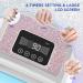 Aedavey Cordless Gel Nail Light 120W Nail Dryer for All Gel Nails LED Nail Lamp with 4 Timer Modes - Professional Curing - Auto Sensor - LCD Screen Portable Gel Light for Nails for Home & Salon (Sparkly Silver Diamond) - Buy Online on GoSupps.com