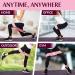 Gymb Premium Resistance Bands for Glutes, Thighs & Legs - Non-Slip Cloth Booty Bands - For Gym & Home Fitness - 3 Levels (Black/Grey/Pink) - Buy Online on GoSupps.com