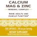 Nature's Way Calcium Mag & Zinc Complex 250 Capsules - 765mg Mineral Supplement - Buy Online on GoSupps.com