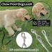Waterproof Dog Leash - Chew Proof Tie-Out & Training Leash | 3m Black | International Shipping - Buy Online on GoSupps.com