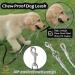 Waterproof Dog Leash - Chew Proof 15m Training Leash for Dogs (Black) | Durable & Reliable - Buy Online on GoSupps.com