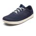 OLUKAI Moku Pae Men's Boat Shoes, No Tie Laces & Stretch Construction, Lightweight & Breathable Mesh, Comfort Fit & Wet Grip Rubber Soles 10.5 Trench Blue/Off White