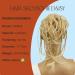 CAISHA XXL Hair Part Hair Tie - Daisy Dutt Updos with Braided Synthetic Fiber - Heat-Resistant Hellblond #27T613A - Perfect for Wavy Styles - Buy Online on GoSupps.com