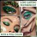 Green Glitter Eyeshadow Palette 9 Colors Matte Waterproof Eyeshadow Makeup Pallete Blendabale Long Lasting Highly Pigmented Shimmer Eye Shadow Palette Green Christmas Party Halloween Daily Makeup - Buy Online on GoSupps.com