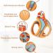 Kcysta Cat Harness and Lead Set Escape Proof Cat Vest Harness and Leash Set Adjustable Cat Harness Escape Proof with Reflective Strip for Outdoor Walking Training (Orange S) - Buy Online on GoSupps.com