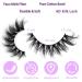 Gmagictobo Mink Cat Eye Fluffy False Eyelashes - D Curl Russian Strip Lashes (8 Pairs) | Soft Wispy Multipack for Stunning Eyes - Buy Online on GoSupps.com