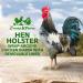 Hen Holster Wrap-Around Chicken Diaper with Removable Liner Extra Large Gray XL Gray - Buy Online on GoSupps.com