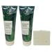 Bath & Body Works Aroma Renewing Forest 2 Pack Ultimate Hydration Body Cream Bundle with a Natural Oats Bar Soap