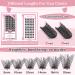 Buy 72 Pcs Cluster Lash Extensions | Volume Eyelashes with Super Thin Band - DIY Individual Lashes (C Curl 18mm - Buy Online on GoSupps.com