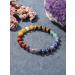 Go 7 Chakra Bracelet - Natural Gemstones for Healing Reiki Energy & Yoga | Stylish Chakra Bracelet for Women - Buy Online on GoSupps.com