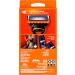 Gillette Fusion5 Men's Razor Includes 1 Handle + 2 Refills 1 count (Pack of 1) Blue and Silver - Buy Online on GoSupps.com