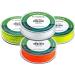 Piscifun Braided Fly Line Backing 20lb/300yd - Orange/White/Fluorescent Yellow - High Quality Fishing Backing Line for Fly Fishing - Buy Online on GoSupps.com