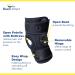 Brace Direct Hinged Knee Brace with Stabilizers & Patella Buttress - ACL PCL Meniscus Tear Relief | Open Patella Knee Support for Men & Women - Buy Online on GoSupps.com