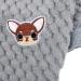 Zwantea Small Dog Pullover Sweater - Warm Fleece Coat for Chihuahua & Cats | Soft Winter Pet Clothing for Cold Weather - Gray (1 Pack) - Buy Online on GoSupps.com