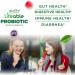 Lifeable Probiotics Gummies | 2 Billion CFU | Great Tasting Probiotic Gummies for Women | Probiotic Gummy for Gut Health and Immune Support | Probiotics for Women and Men | 90 Gummies - Buy Online on GoSupps.com
