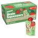Brainiac Applesauce Pouches with Omega-3s, Apple Strawberry, 20 Count, 3.2 oz. – Unsweetened Applesauce with Immune Boosting Vitamin C, Omega-3s and Choline – Healthy Snacks for Kids for School, On-the-Go Apple Strawberry …
