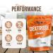 Bulk Dextrose Powder 2.5 lbs - Unflavored Pure Carb Powder for Brewing & Pre Workout - High-Quality Glucose & Carbohydrates - Food Grade Dextrose Sugar - Buy Online on GoSupps.com
