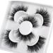 Pooplunch Fluffy Extension Volume Lashes - 18MM Wispy Dramatic Faux Mink False Eyelashes - 3 Pairs Multipack for International Shipping - Buy Online on GoSupps.com