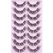 Ruairie Curl Lash Clusters - Natural Look Fluffy Wispy Extension 9-14MM - DIY Individual Eyelash Extensions - 8 Pairs - Buy Online on GoSupps.com