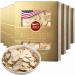 8 Boxes of American Wisconsin Ginseng Slice (4oz/Box) 32oz Total Performance & Mental Health for Men & Women