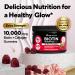 Biotin Gummies 10000mcg for Women and Men - Extra Strength Hair Skin and Nails Gummies with Collagen - Natural Biotin Gummy Supplement for Hair Skin Nails Support - 60 ct 60 Count (Pack of 1) - Buy Online on GoSupps.com