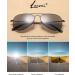 LANOMI Men's Pilot Sunglasses & Reading Glasses - UV400 Classic Metal Black - Perfect for Driving Fishing & Travel (1.5x) - Buy Online on GoSupps.com