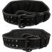 C.P. Sports Leather Weight Lifting Belt | Standard & Extra Wide | Unisex | Ideal for Bodybuilding & Strength Training | XXL 115-150 cm | Black - Buy Online on GoSupps.com