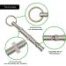 Aribari Professional Dog Training Pipes - 2 Adjustable Pitch Brass Whistles for Educating Dogs - Silver - Buy Online on GoSupps.com