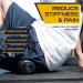 Nextrino Peanut Massage Ball - 4-Speed Vibrating Foam Roller for Deep Tissue Muscle Pain Relief - Myofascial Release Therapy for Anywhere Workout Recovery - Buy Online on GoSupps.com