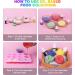 ERCORART Oil Based Food Colouring Set - 10 Highly Concentrated Colors for Chocolate Fondant & More - 6ml Each - Buy Online on GoSupps.com
