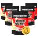 Powerstar Super Hi Pro 128 |Multi-component protein powder Mango Lasi 5x1000 G |Highly possible biological value |Protein powder with 80% protein i.tr.|Protein shake for building muscle mango 1 kg (5 Pack)