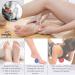 Buy Meglio Fascia Ball Massage Set - Trigger Point Therapy for Back Legs & Feet | Free Exercise Instructions - Buy Online on GoSupps.com