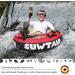 SUWTAIR Heavy Duty River Tube with Premium Nylon Cover - Commercial Grade Inflatable Rafting Tube for Adults - Buy Online on GoSupps.com