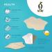 Shop Biped Health Heel Cushions - Self-Adhesive Protectors for Too Big Shoes & Heels (Beige 5mm) - Bladder & Wound Prevention - Buy Online on GoSupps.com