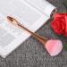 Soft Nail Dust Brush for Nail Art & Makeup - Large Rose Gold Cleaning Brush for Acrylic & Cosmetics - Buy Online on GoSupps.com